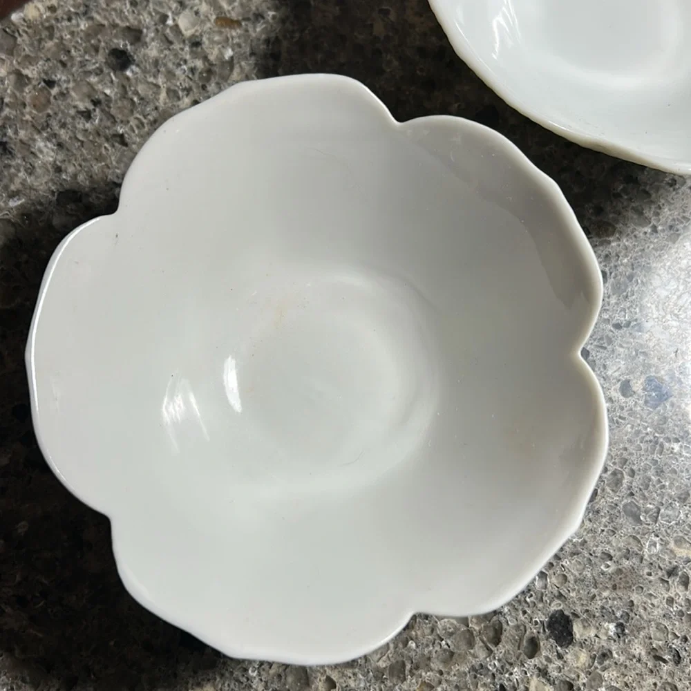 Pier 1 vintage lotus bowls - 2 total